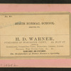 State normal school.