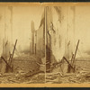 View of rubble from the fire.