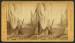 View of rubble from the fire.