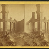 View of the ruins on Devonshire Street.