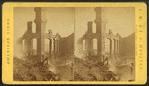 View of the ruins on Devonshire Street.