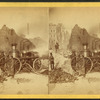 View of the ruins on Franklin St.