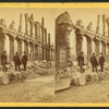 View of the ruins on Pearl St.