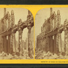 Effects of fire on granite walls, Pearl Street.