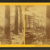 Unidentified view of ruins from the Summer Street fire, Boston, Nov. 9 and 10, 1872.