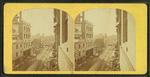 Unidentified view of the fire in Boston, November, 1872.