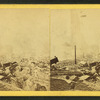 Unidentified view of the fire in Boston, November, 1872.