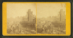 Unidentified view of the fire in Boston, November, 1872.