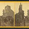 Unidentified view of the fire in Boston, November, 1872.