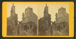 Unidentified view of the fire in Boston, November, 1872.