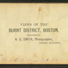 Unidentified view of the fire in Boston, November, 1872.