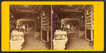 Interior of apothecary's store.