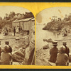 Bathing houses.