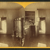 Oil room at Boston light from tower.