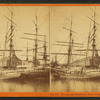 Docks and shipping, from commercial wharf, Boston, Mass.