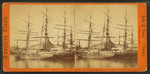 Docks and shipping, from commercial wharf, Boston, Mass.