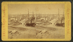 Long wharf and shipping.