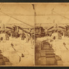 Boston water works, Sudbury River Conduit, Nov. 6th, 1876, Division 1, Section 1, view of Farm Pond gate house foundations, showing west end of coffer dam.
