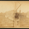Boston water works, Sudbury River Conduit, 1876, Division III, Section 12, sheeted trench heavy sand cutting.