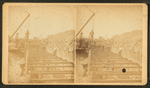 Boston water works, Sudbury River Conduit, 1876, Division III, Section 12, sheeted trench heavy sand cutting.