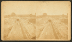 Boston water works, Sudbury River Conduit, 1876, Division III, Section 12, showing fill over conduit at Great Plains Ave.
