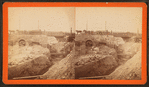 B.W.W. div. 1, sec A, Winter Street bridges and conduit below Dam I, and excavation for river wall, July 14, 1877.