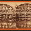 Sudbury River Conduit, B.W.W., div. 4, sec. 15, Oct. 18, 1876. View of large centring from east bank of river showing south side (2nd view).