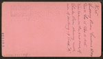 Sudbury River Conduit, B.W.W., div. 4, sec. 15, Oct. 18, 1876. View taken on the east bank of Charles River showing north side of centering of arch "A".