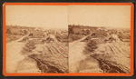 Sudbury River Conduit B.W.W. div.4, sec 14 Oct. 14, 1876, view taken from Sta. 593+37 looking east on Hurd's Hill.