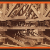 Sudbury River Conduit, B.W.W., div. 4, sec. 15, Oct. 18, 1876. View of central portion of large centring showing jack screws.