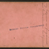 Sudbury River Conduit, B.W.W., div. 4, sec. 17, Nov. 13, 1876. View near rock-cut on sec. 17 showing ledgemen in the foreground and brickmasons in the background.