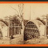 Sudbury River Conduit, B.W.W., div. 4, sec. 15, Nov. 13, 1876. View of south side view of arches "A" and "C" with centrings.