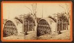 Sudbury River Conduit, B.W.W., div. 4, sec. 15, Nov. 13, 1876. View of south side view of arches "A" and "C" with centrings.