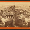 View of gates on Sudbury River pipeline below effluent gate house, Chestnut Hill Reservoir, looking south. Oct. 31, 1877.
