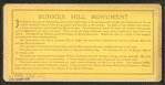 Bunker Hill Monument.