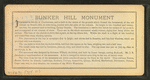 Bunker Hill Monument.