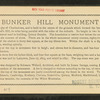 Bunker Hill Monument.