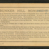 Bunker Hill Monument.