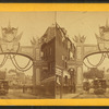 Triumphal arch, Charlestown, 17th June, 1875.