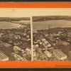 Panorama from state house, Boston.