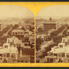 Panorama of Boston Harbor and South Boston.