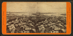 Boston Harbor and East Boston, from Bunker Hill monument.