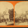 Soldiers' Monument, Charlestown, decorated by 5th Maryland regiment.