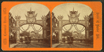Triumphal arch, Charles River Avenue.