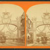 Triumphal arch, Charles River Avenue.