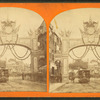 Triumphal arch, Charles River Avenue.