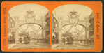 Triumphal arch, Charles River Avenue.