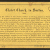 Christ Church in Boston.