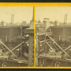 View of a house under construction.