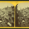 View of Washington Street showing trolley traffic.